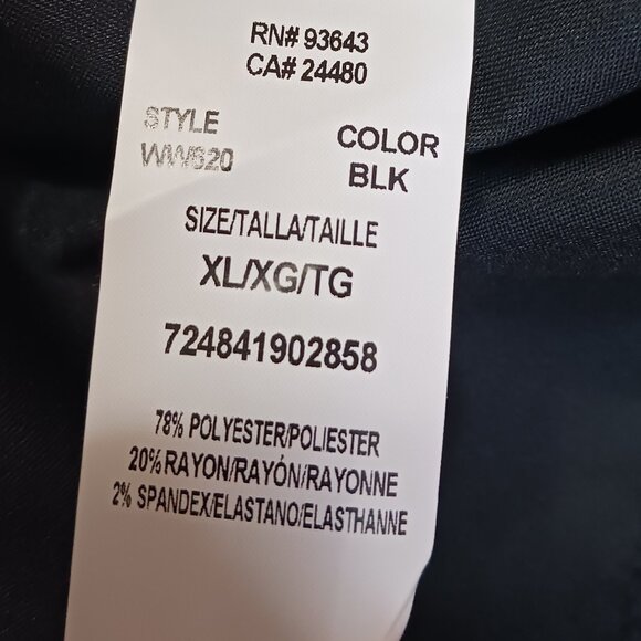 Cherokee Workwear Professionals Men's Scrubs Top V-Neck size XL - Picture 6 of 10